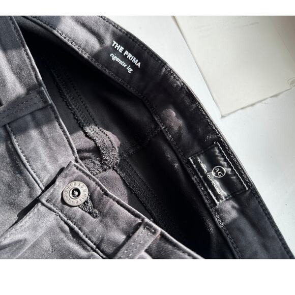 AG Adriano Goldschmied The Prima Black Cigarette Jeans Women 29 - Picture 6 of 12